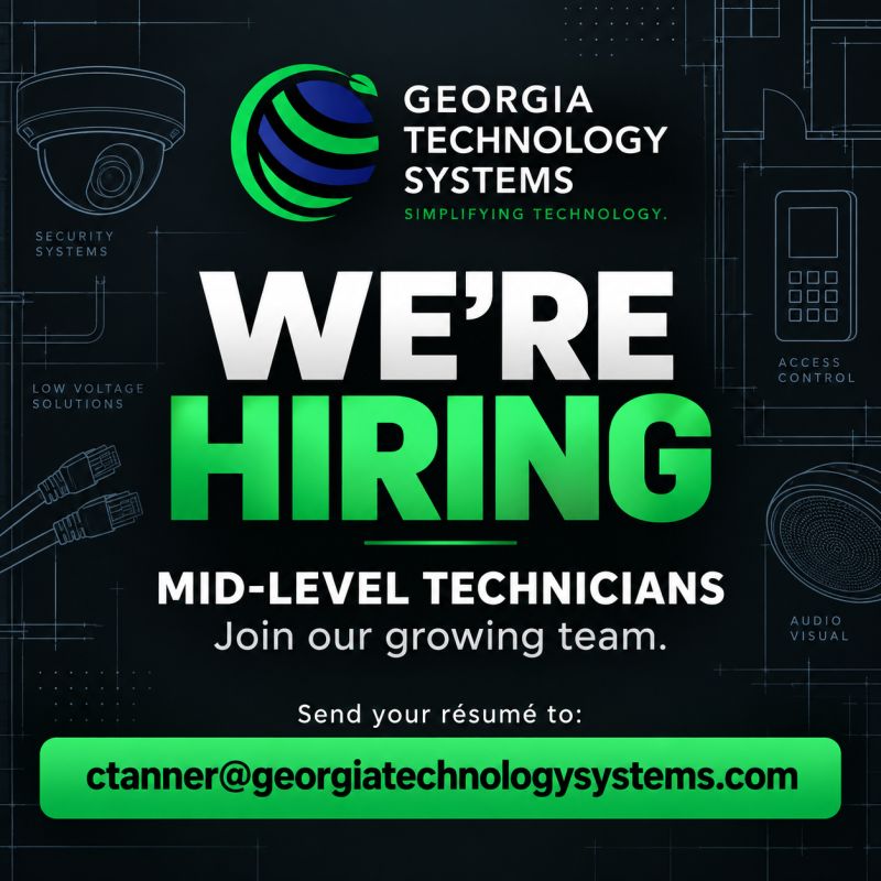 Georgia Technology Systems is Hiring